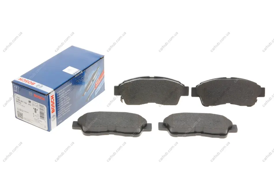 Колодки гальмівні (передні) Toyota Camry 90-02/Corolla 87-02/Rav4 94-00 BOSCH 0 986 461 123 (фото 1)