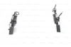 Комплект гальмівних колодок передн, CITROEN AX PEUGEOT 106 I, 106 II 1.0-1.4D 07.86-03.01 BOSCH 0 986 461 130 (фото 3)