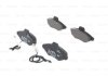 Колодки гальмівні (передні) Citroen Xantia 93-03 (+ датчики) 0 986 461 757 BOSCH 0986461757 (фото 1)
