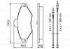 Колодки гальмівні (передні) Citroen Xantia 93-03 (+ датчики) 0 986 461 757 BOSCH 0986461757 (фото 8)