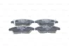 Комплект гальмівних колодок передн, HONDA CIVIC V, CIVIC VI, CIVIC VII, CIVIC VIII, CRX III 1.3H-1.7 10.91-12.12 BOSCH 0 986 461 759 (фото 6)
