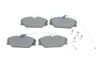 Колодки гальмівні (передні) Renault Laguna I 93-01/Megane I 96-03/Safrane 92-00 (з датчиком) BOSCH 0 986 461 765 (фото 1)