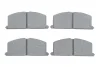 Комплект гальмівних колодок передн, TOYOTA CAMRY, CARIBE, CARINA IV, CARINA V, CELICA, COROLLA, COROLLA FX, MR2 I, PASEO, SPRINTER CARIB, STARLET, TERCEL 1.0-2.0D 03.79-08.03 BOSCH 0 986 468 701 (фото 1)