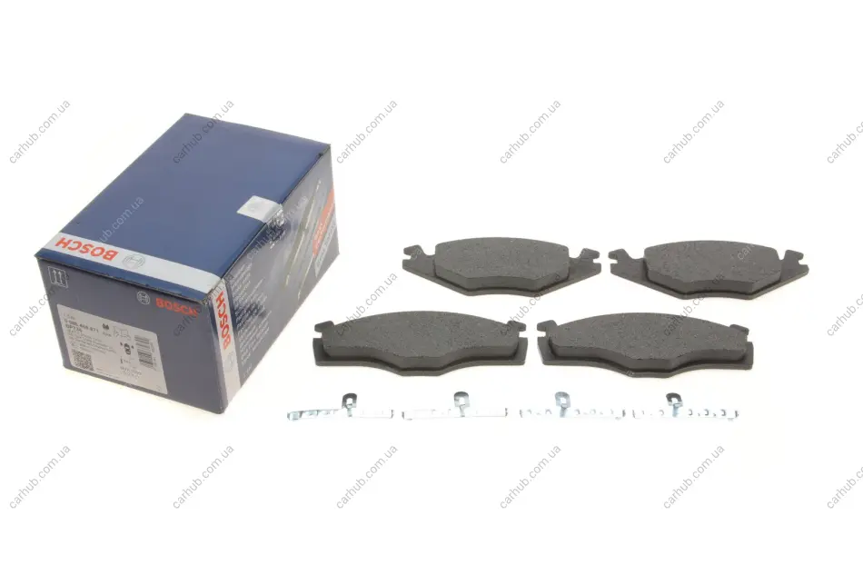 Колодки гальмівні (передні) Seat Cordoba/Ibiza II/VW Golf/Jetta II /Passat 73-02 BOSCH 0 986 468 871 (фото 1)