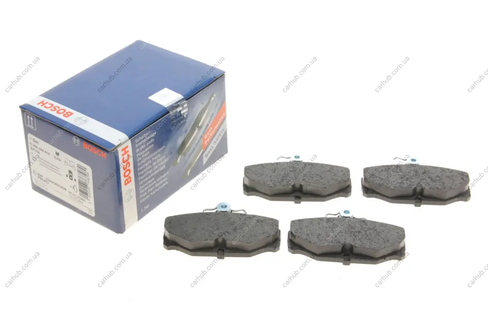 Колодки гальмівні (задні) Ford Escort V/VI 91-98/Scorpio I/II 85-98/Sierra I/II 82-93 BOSCH 0 986 469 810 (фото 1)