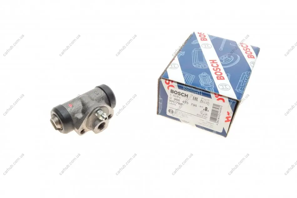 Циліндр гальмівний (задній) Lada 2104-2105/2108-2115 81-13 (d=20.60mm) BOSCH 0 986 475 795 (фото 1)