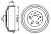 Гальмівний барабан задн CITROEN C25, JUMPER I, JUMPER II FIAT DUCATO, TALENTO PEUGEOT BOXER, J5 1.8-2.8D 09.81- BOSCH 0986477031 (фото 6)