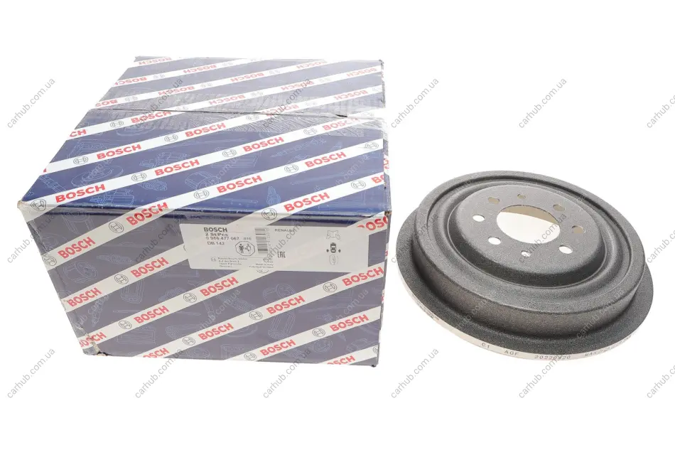 Барабан гальмівний (задній) Renault Kangoo 97- BOSCH 0 986 477 067 (фото 1)
