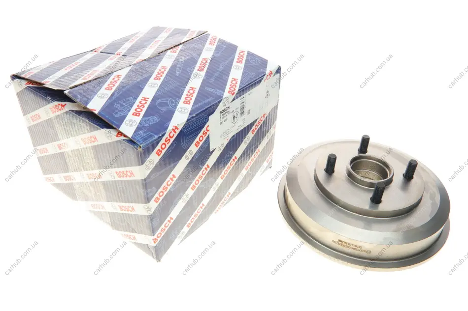 Барабан гальмівний (задній) Ford Fiesta/Fusion/Mazda 2 1.25-1.6D 01-12 BOSCH 0 986 477 149 (фото 1)