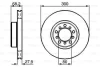 Диск гальмівний передн лів/прав MERCEDES S (C126), S (W126) 2.5-5.5 09.85-06.91 BOSCH 0 986 478 197 (фото 1)