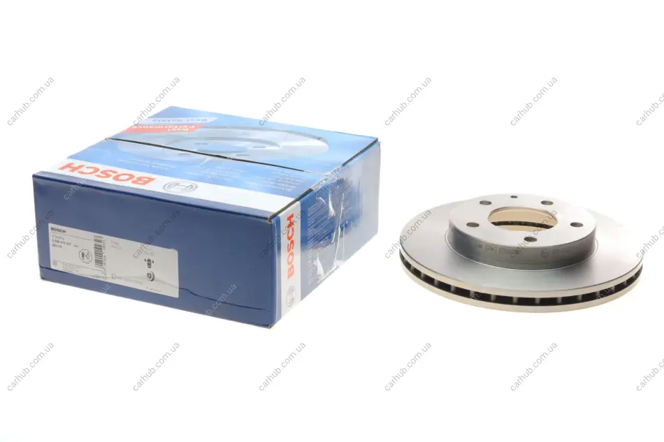 Диск гальмівний (передній) Mazda 6/MX-6 1.8-2.0 92-02/Premacy 99-05 (258x24) BOSCH 0 986 478 227 (фото 1)