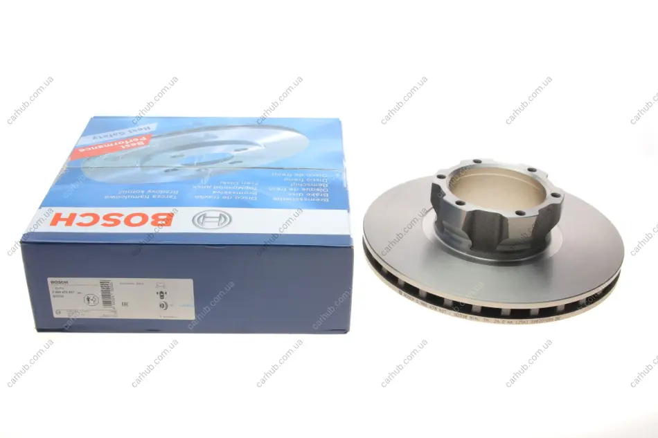 Диск гальмівний (передній) MB Vario 17.5" (323.8x30) (вент.) BOSCH 0 986 478 407 (фото 1)