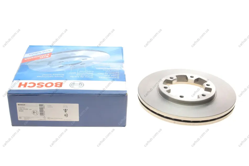 Диск гальмівний (передній) Nissan Pathfinder I 86--95/Ford Maverick 93-98 (277x26) BOSCH 0 986 478 532 (фото 1)