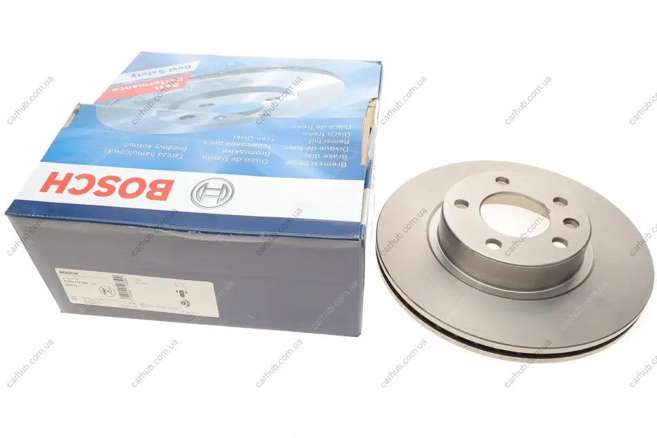 Диск гальмівний (передній) Opel Omega B 2.0 94-00 (286x24) (вентильований) BOSCH 0 986 478 594 (фото 1)