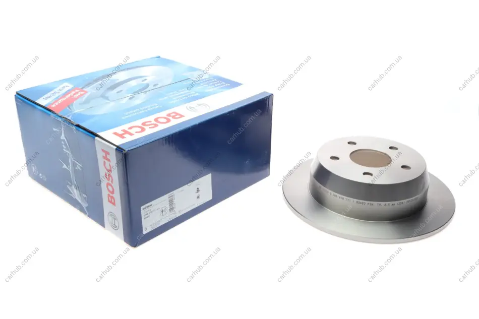 Диск гальмівний (задній) Jeep Grand Cherokee 2.7CRD/3.1-4.7 99-05 (305x10) BOSCH 0 986 478 771 (фото 1)