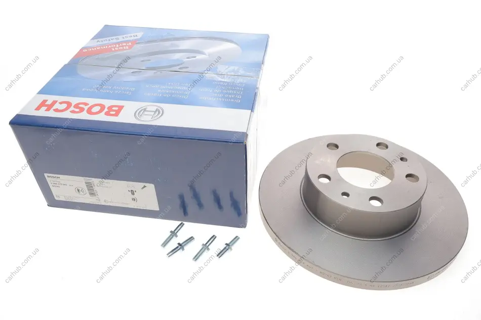 Диск гальмівний (передній) Citroen Jumper/Fiat Ducato/Peugeot Boxer 94-02 (280x18) BOSCH 0 986 478 843 (фото 1)