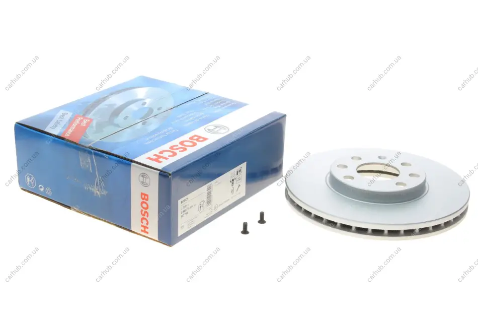 Диск гальмівний передн лів/прав OPEL ASTRA F CLASSIC, ASTRA G, ASTRA G CLASSIC, ZAFIRA A 1.2-2.0D 01.98-12.09 BOSCH 0 986 478 881 (фото 1)