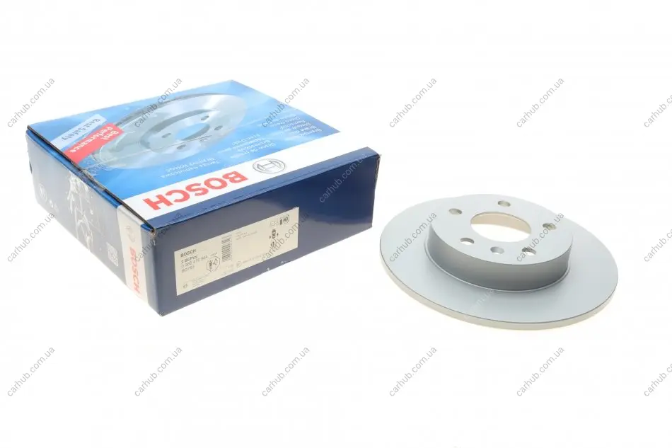 Диск гальмівний (задній) Opel Astra G/H 98-/Meriva A/B 03-/Zafira A/B 99- (264x10) BOSCH 0 986 478 884 (фото 1)