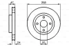Диск гальмівний передн лів/прав MAZDA 323 F VI, 323 S VI 1.6-2.0D 05.98-05.04 BOSCH 0 986 478 989 (фото 1)