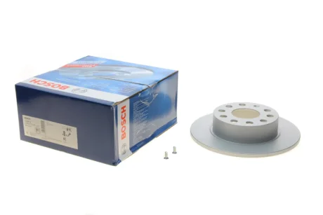 Диск гальмівний (задній) VW Caddy 03- (255x9.6) (з покриттям) BOSCH 0 986 479 099