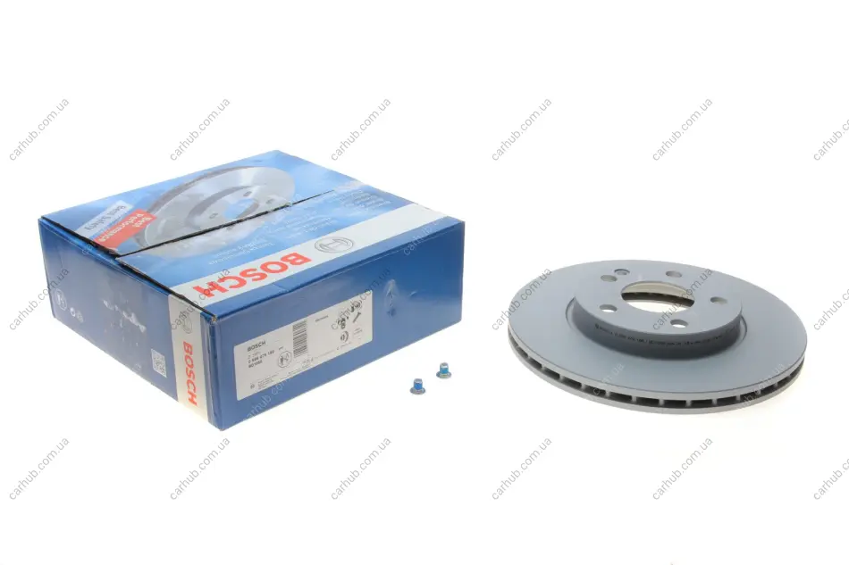 Диск гальмівний (передній) MB A-class (W169) /B-class (W245) 05-12 (276x22) BOSCH 0 986 479 186 (фото 1)