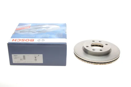 Диск гальмівний (передній) Hyundai Elantra 00-06 (257x24) (з вентиляцією) BOSCH 0 986 479 207