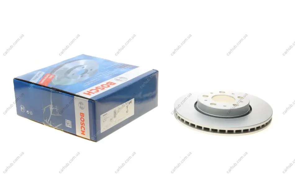Диск гальмівний (передній) Volvo S60/S80/V70/XC70 97-10 (285.8x26) BOSCH 0 986 479 210 (фото 1)