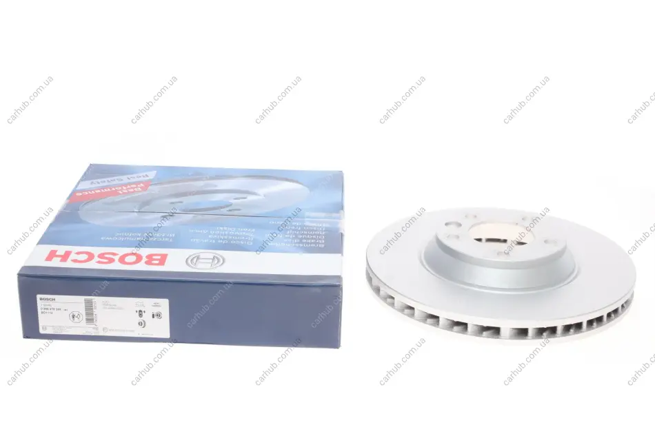 Диск гальмівний (передній) Audi Q7 06-15/Porsche Cayenne 02-/VW Touareg 02-10 (350x34) (L) BOSCH 0 986 479 249 (фото 1)