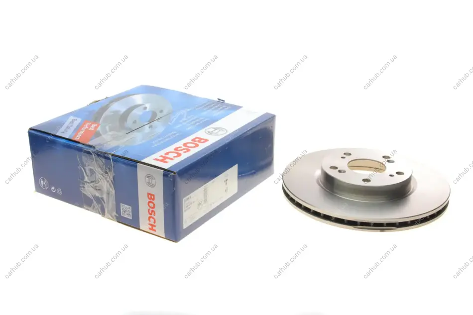 Диск гальмівний передн лів/прав HONDA ACCORD VI, CIVIC IX, CIVIC VIII, CIVIC X, FR-V, STREAM 1.4-3.0 02.98-12.22 BOSCH 0 986 479 364 (фото 1)