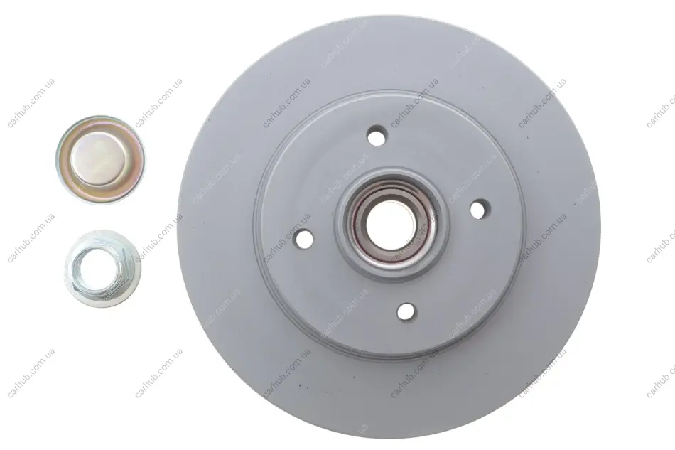Диск гальмівний (задній) Citroen Berlingo/Peugeot Partner 08- (267.8х12) (+ABS) (з підшипником) BOSCH 0 986 479 387 (фото 1)