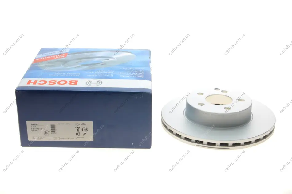 Диск гальмівний (передній) MB C-class (W204/S204) 07-14 (288x25) (вент.) BOSCH 0 986 479 406 (фото 1)