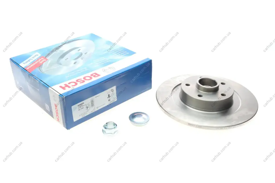 Диск гальмівний (задній) Renault Laguna III 08-15 (300x11) (+ABS) (з підшипником) BOSCH 0 986 479 445 (фото 1)