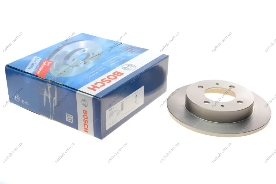 Диск гальмівний (задній) Hyundai Elantra/Coupe/Lantra (полный) 1.5-2.0 (257,9x10) (повний) BOSCH 0 986 479 484 (фото 1)