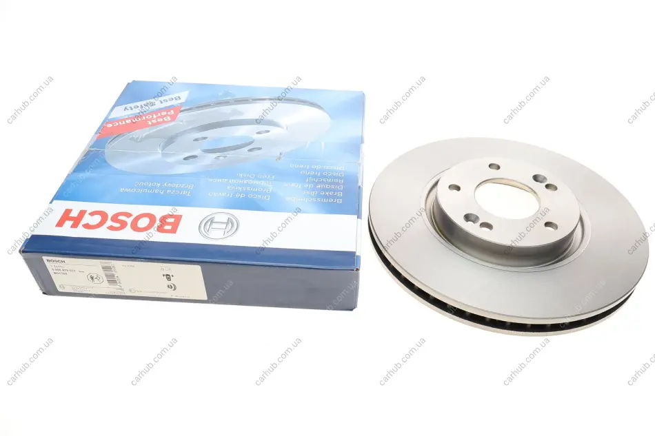 Диск гальмівний (передній) Hyundai I30 II 11-/Kia Cee\'D/ Cerato III 13- (300x28) (вент.) BOSCH 0 986 479 537 (фото 1)