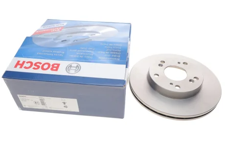 Диск гальмівний передн лів/прав HONDA CIVIC VII, CIVIC VIII, CR-Z, INTEGRA 1.3-2.0 11.00- BOSCH 0 986 479 687