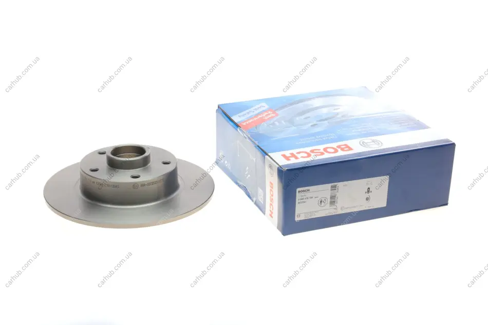 Диск гальмівний (задній) Renault Megane III/Scenic III 08- (260x8) (+ABS) BOSCH 0 986 479 708 (фото 1)