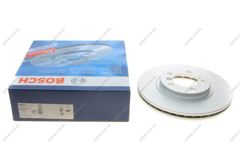 Диск гальмівний (передній) Mini R60/R61 10-16 (307x24) (з покриттям)(вентил.) BOSCH 0 986 479 726 (фото 1)