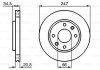 Диск тормозной (передній) Peugeot 206 1.4/1.6 98-12 (247.4x20.4) BOSCH 0 986 479 B32 (фото 6)