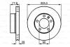 Диск гальмівний передн лів/прав NISSAN INTERSTAR OPEL MOVANO A RENAULT MASTER II 1.9D-3.0D 12.97- BOSCH 0 986 479 B59 (фото 6)