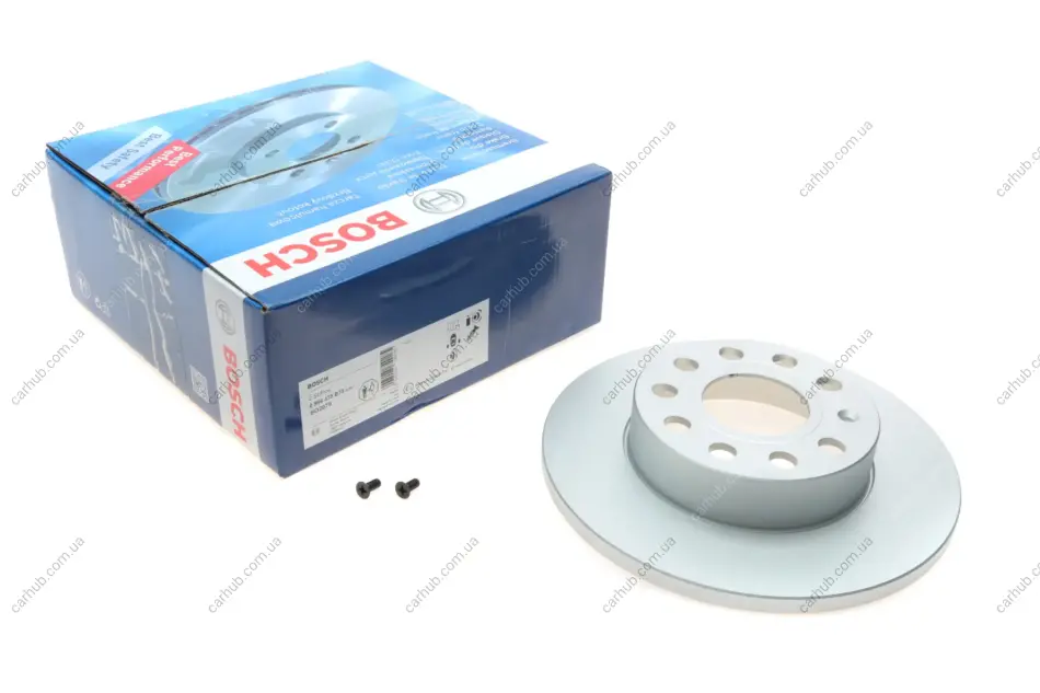 Диск гальмівний (задній) Audi A3/Skoda Octavia/VW Caddy/Golf/Touran 03-15 (260х12) BOSCH 0 986 479 B78 (фото 1)