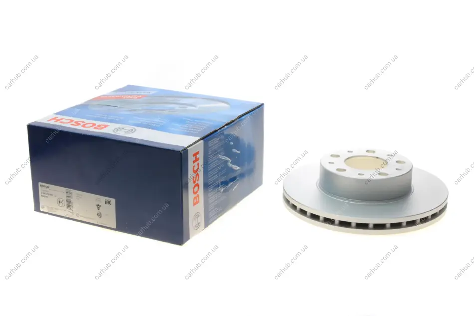 Диск гальмівний передн лів/прав CITROEN JUMPER III DAEWOO LEGANZA FIAT DUCATO MAZDA 6 OPEL MOVANO C PEUGEOT BOXER 2.0-Electric 06.97- BOSCH 0 986 479 B99 (фото 1)