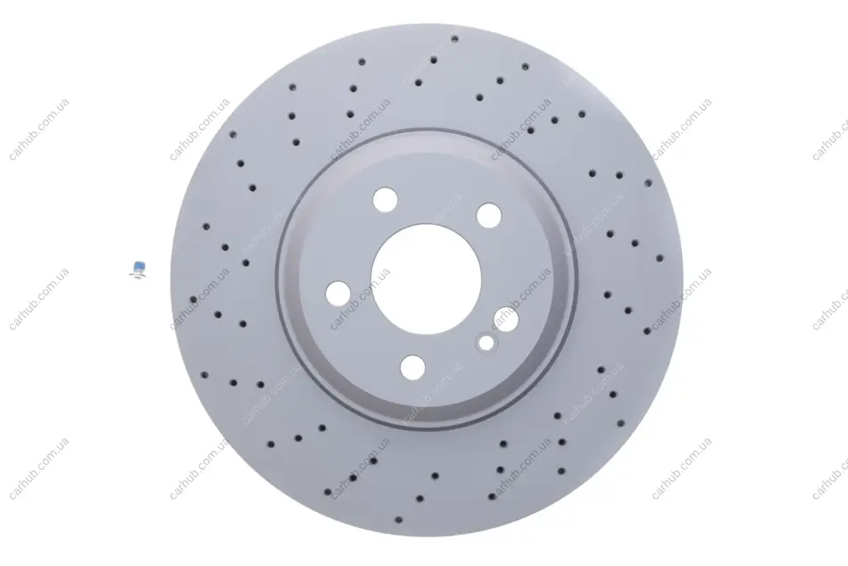 Диск гальмівний (передній) MB S-class (W222/V222/X222) 13- (342x32) BOSCH 0 986 479 G35 (фото 1)