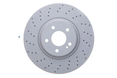 Диск гальмівний (передній) MB S-class (W222/V222/X222) 13- (342x32) BOSCH 0 986 479 G35