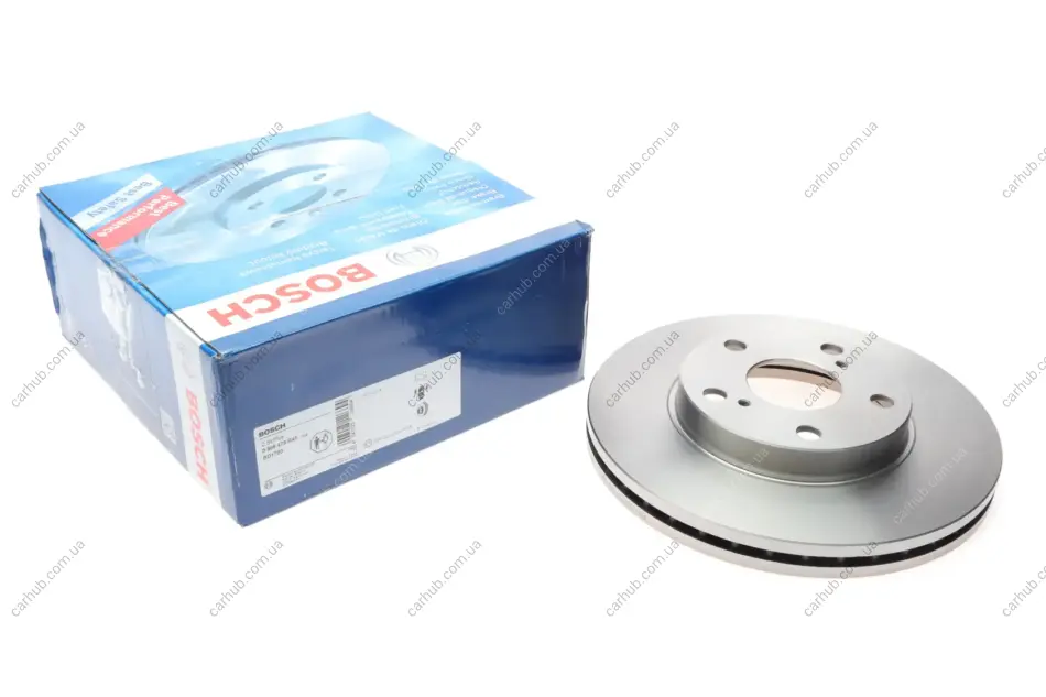 Диск гальмівний передн лів/прав TOYOTA AURIS, COROLLA 1.33-1.8H 10.06-07.14 BOSCH 0 986 479 R45 (фото 1)