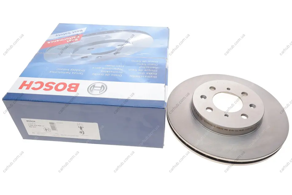 Диск гальмівний передн лів/прав HONDA CIVIC IV, CIVIC V, CIVIC VI, CIVIC VII, CRX II, CRX III, INSIGHT, INTEGRA, JAZZ, JAZZ III, JAZZ IV MG ZS ROVER 200, 200 II, 25 I, 400 1.1-2.0D 10.87- BOSCH 0 986 479 R80 (фото 1)