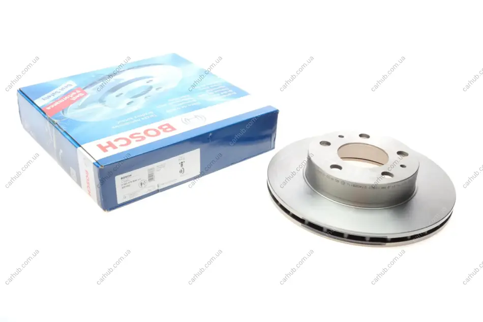 Диск гальмівний (передній) Citroen Jumper/Fiat Ducato/Peugeot Boxer 94-06 (300x24) (вентильований) BOSCH 0 986 479 R86 (фото 1)