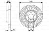 Диск гальмівний (передній) BMW 5 (F10/F11)/6 (F12/F13)/7 (F01-F04) 10- (348x36) (L)(з покр.)(вентил.) BOSCH 0 986 479 W19 (фото 1)