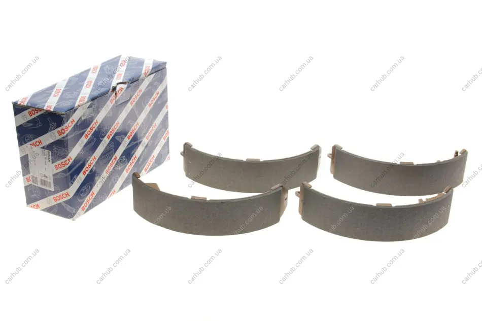 Гальмівна колодка TOYOTA LAND CRUISER, LAND CRUISER 100, LAND CRUISER 80 VW TARO 2.4D-4.5 03.69- BOSCH 0 986 487 354 (фото 1)