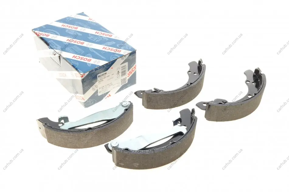 Гальмівна колодка AUDI 100 C1, 100 C2, 80 B1, 80 B2, 80 B3, 90 B2, 90 B3, COUPE B2 SEAT CORDOBA VARIO VW PASSAT B1, PASSAT B2, POLO III CLASSIC, SANTANA 1.3-2.2 11.68-12.02 BOSCH 0 986 487 536 (фото 1)
