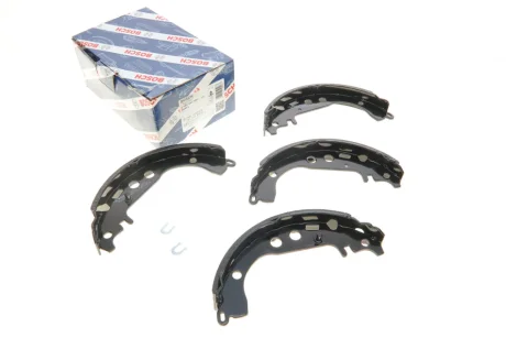 Гальмівна колодка TOYOTA ALLION I, BB I, COROLLA, HILUX IV, IST, PORTE I, PREMIO, PRIUS, RAUM, WILL CYPHA I, YARIS, YARIS / VIOS, YARIS VERSO 1.0-2.4D 01.84-06.20 BOSCH 0 986 487 589